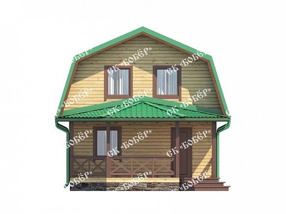 Дом из бруса 6х9. фото