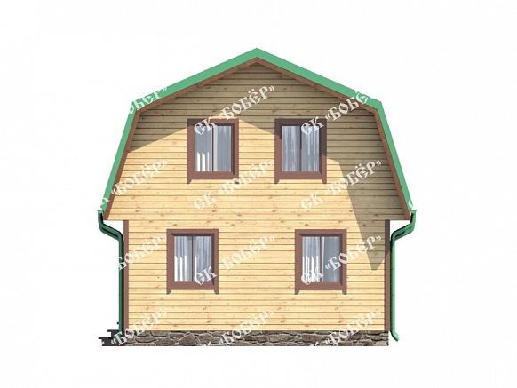 Дом из бруса 6х9. фото